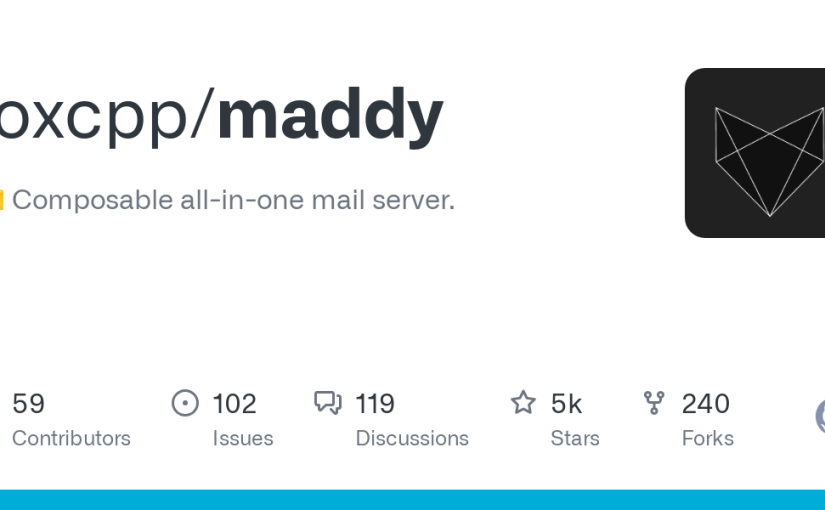 搭建私有E-Mail平台：Maddy(ALL in ONE) – 2025年4月更新