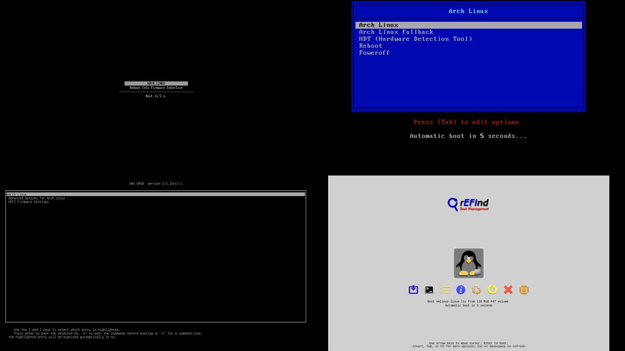 Systemd-boot引导和Grub引导有什么区别？EFI(ESP) 分区是什么？为什么引导依赖它
